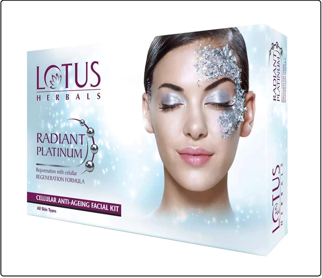 Lotus Herbals Radiant Platinum Facial Kit (200 g)