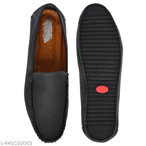 Loafers for Men (Black, 9)