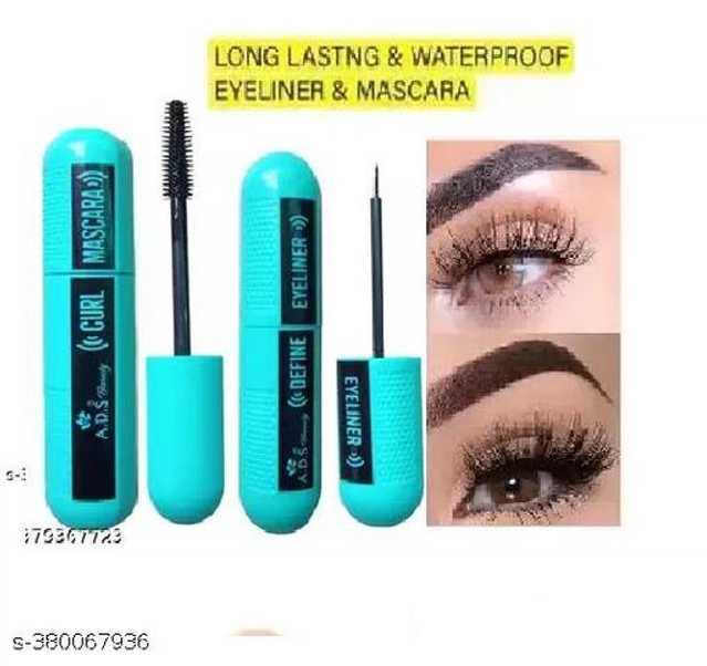 Liquid Eye Liner Mascara (40 ml, Pack of 2)