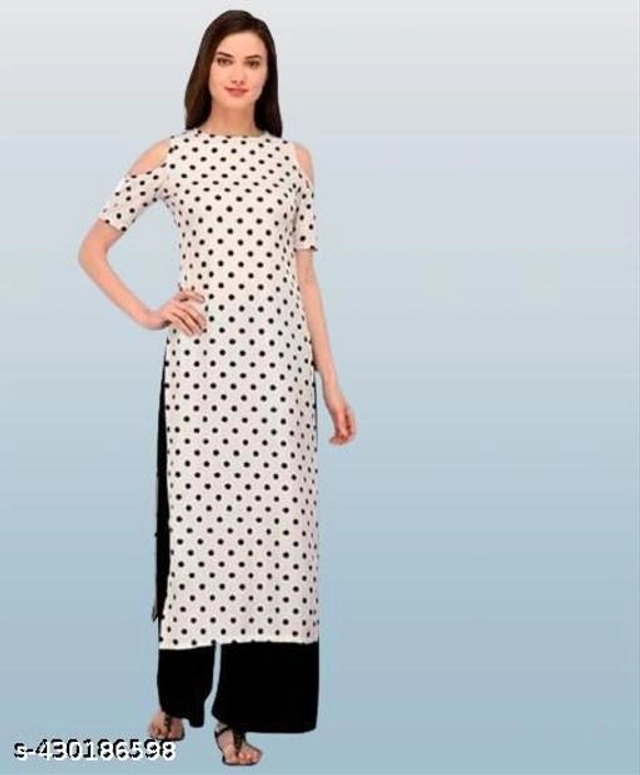 Crepe Kurtis for Women (Multicolor, S) (Pack of 2)