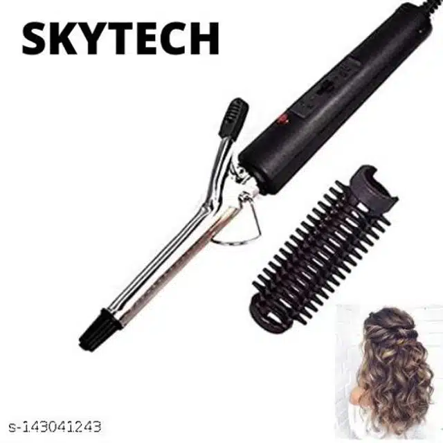 Plastic Hair Curler (Black)