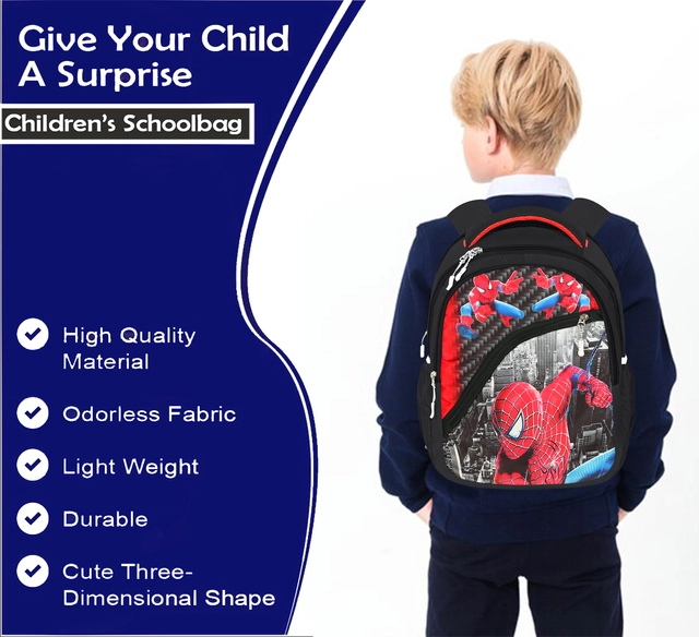 School Bag for Kids (Black)