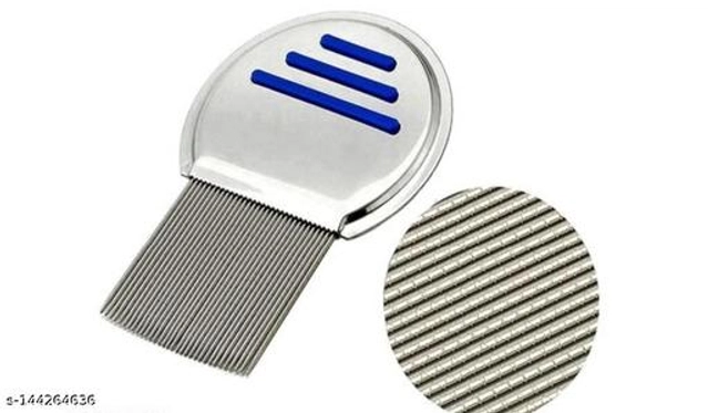 Metal Lice Comb (Silver)