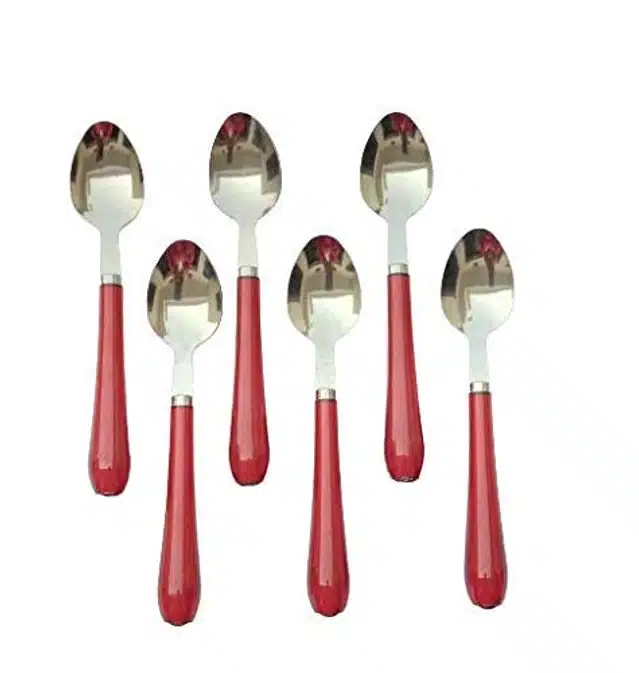 Stainless Steel Spoons Set (Multicolor, Pack of 12)