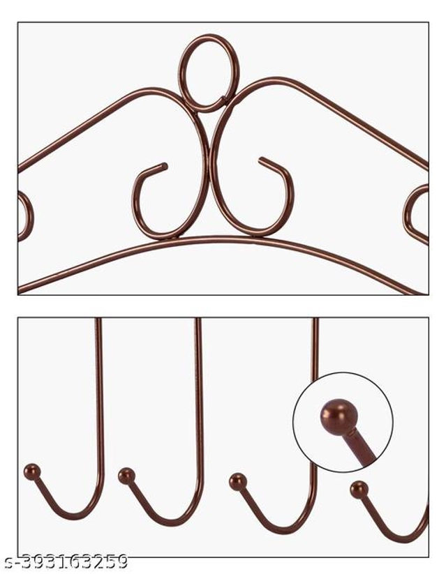 Metal Wall Hooks (Brown)