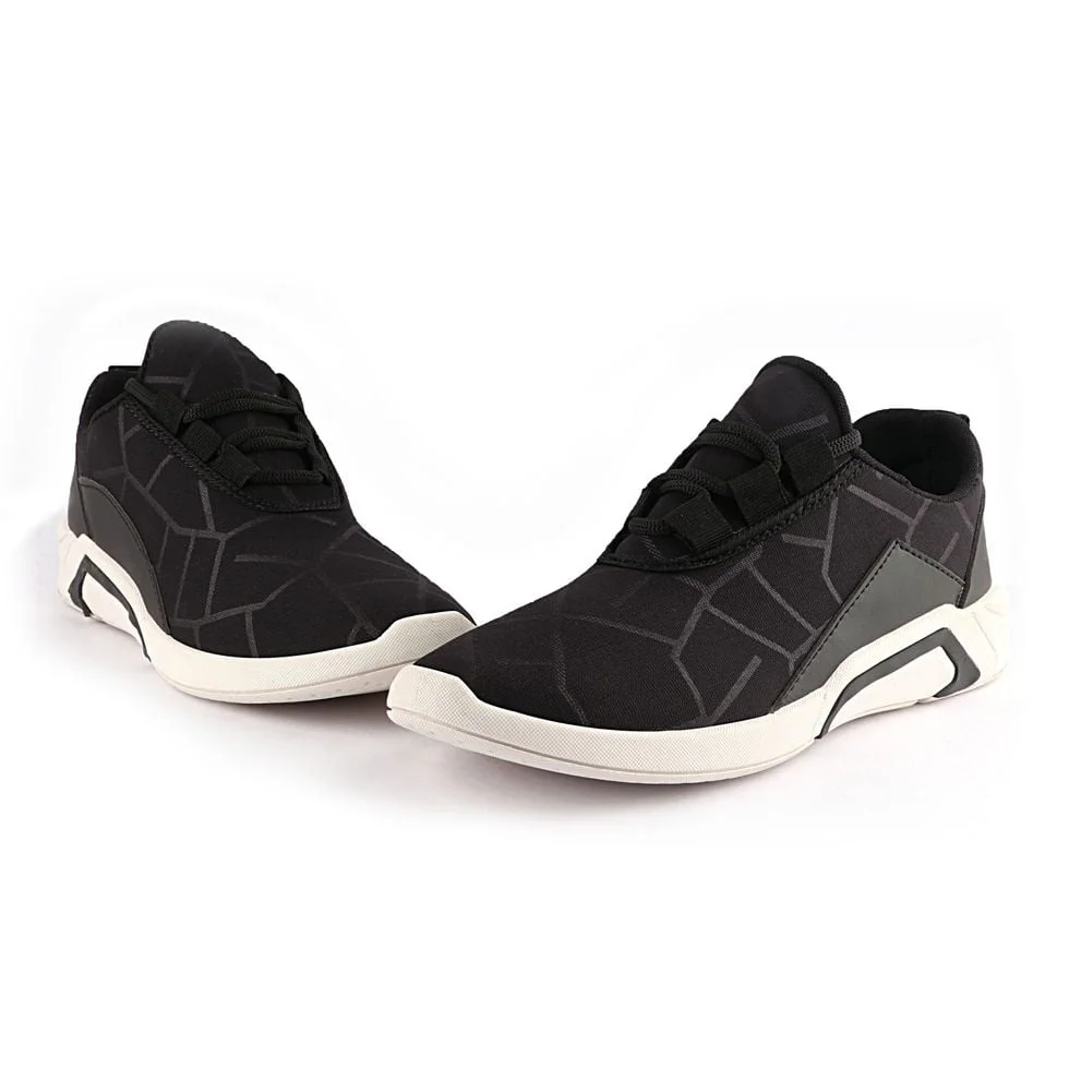 Birde Men Black Sports Shoes (BRD-300-B LK), Size- 10