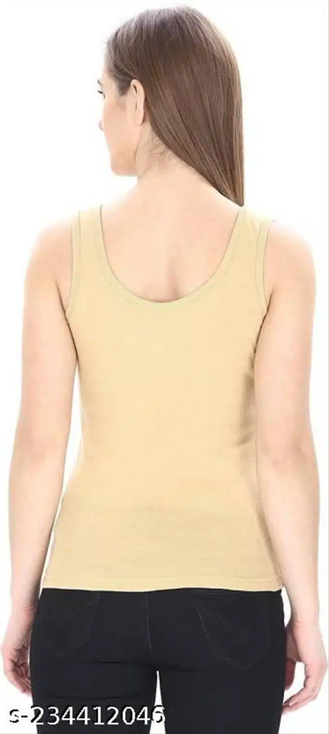 Camisoles for Women (Yellow, S)