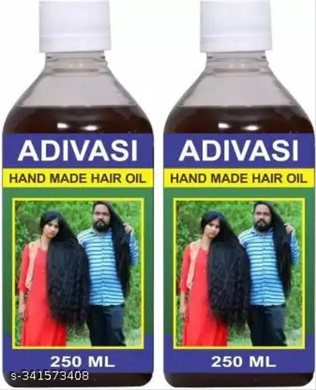 Adivasi Handmade Hair Oil (250 ml, Pack of 2)