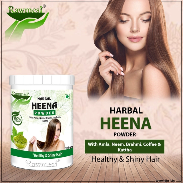 Pure Organic Herbal Henna Mehndi Powder (100 g)