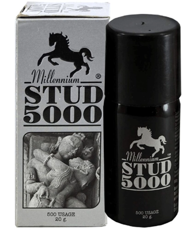 Combo of Millennium Stud 5000 Timing Spray (20 g) & Dr. Chopra Sperm XXX Gold 10 Pcs Capsules (Set of 2)