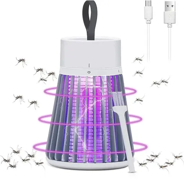 Rechargeable LED Mosquito Killer Machine (White)