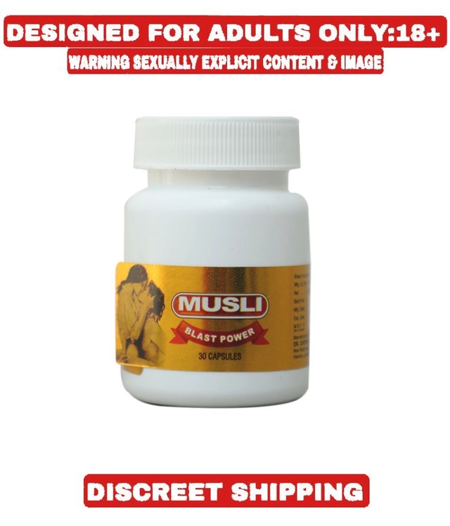 Dr. Chopra Musli Blast Power Ayurvedic 30 Pcs Capsule (Pack of 1)