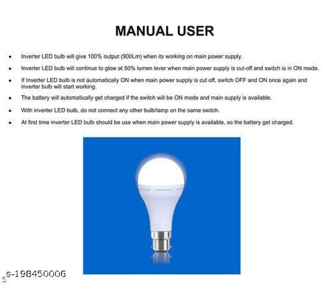 Newtal India LED Bulb (White, 12 W)