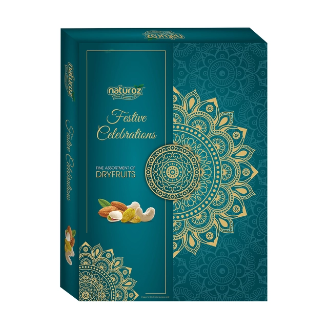 Naturoz Diwali Celebrations Dryfruits Gift (300 g)