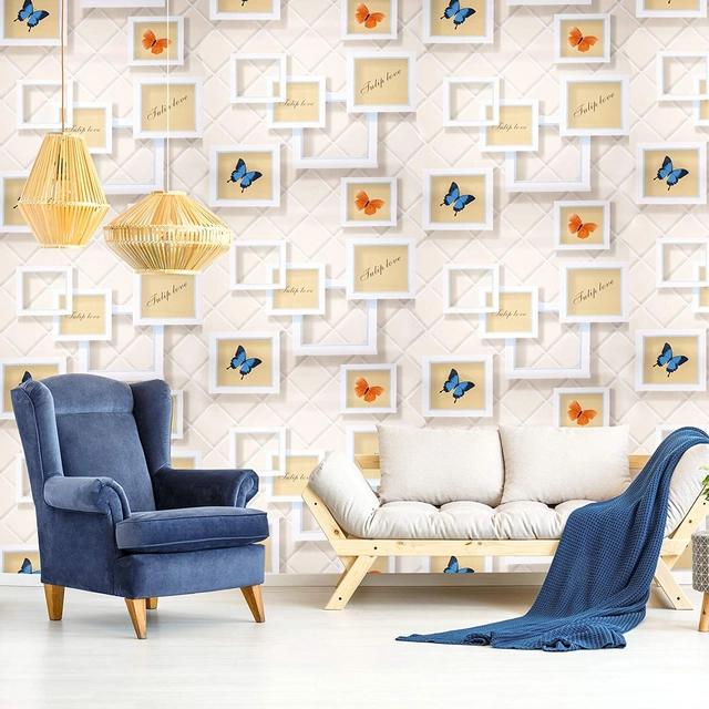 PVC Peel & Stick Decorative Wall Papers (Multicolor, 45x200 cm)