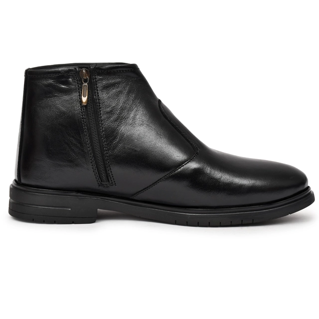 Boots for Men (Black, 6)