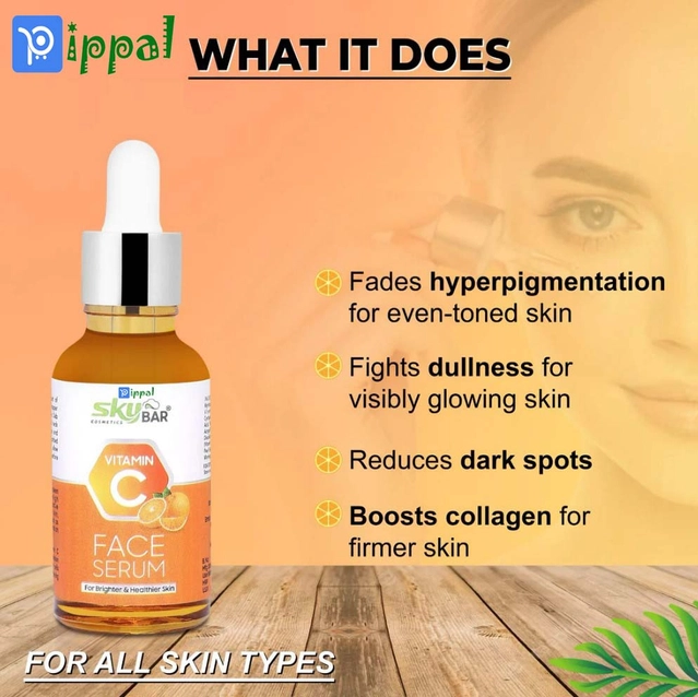 Pippal SkyBar Vitamin C Face Serum (30 ml)