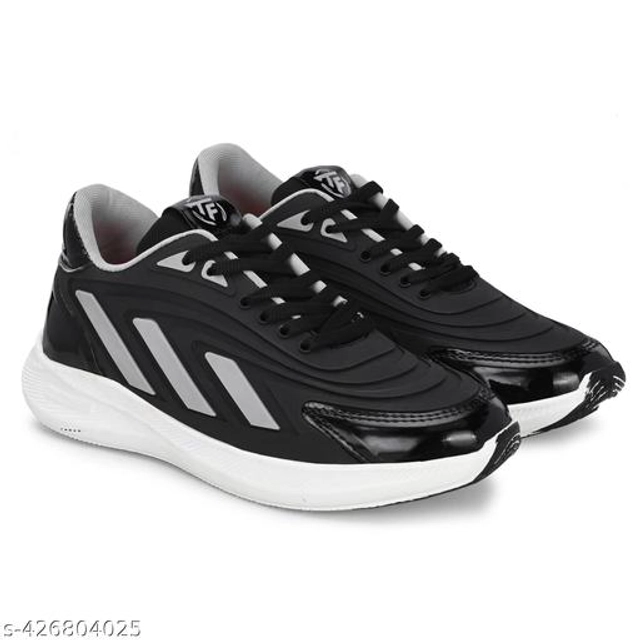 Casual Shoes for Men (Black, 6)