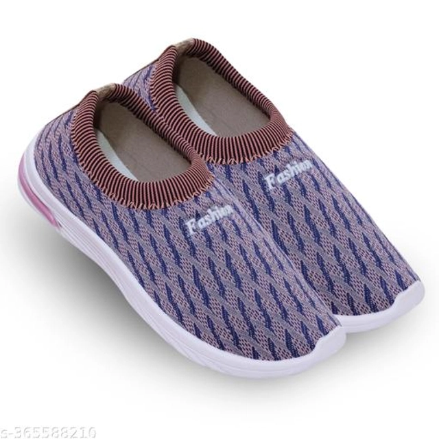 Loafers for Women (Purple, 4)