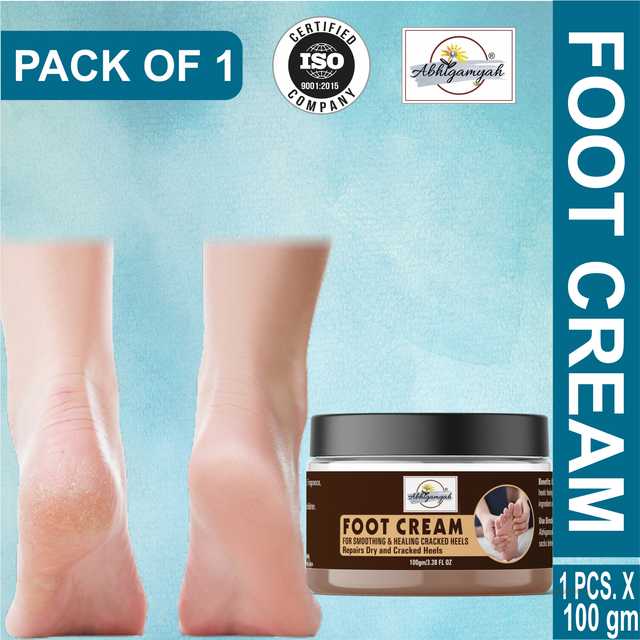 Abhigamyah Foot Care Cream For Rough, Dry And Cracked Heel (100 g, Pack Of 1) (A-639)