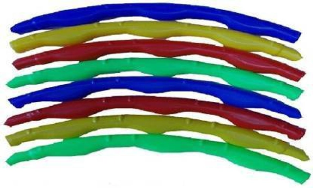 Adjustable Plastic Hula Hoop Ring Set for Kid (Multicolor, Set of 1)