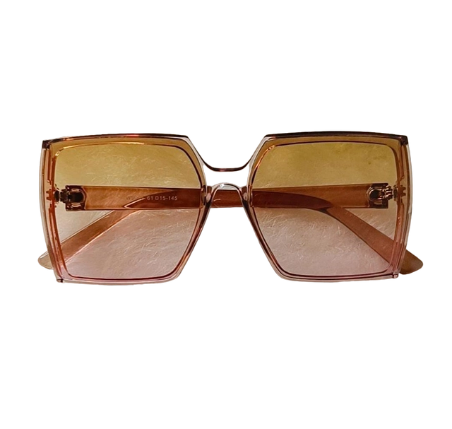 UV Protected Stylish Sunglass for Women (Brown)