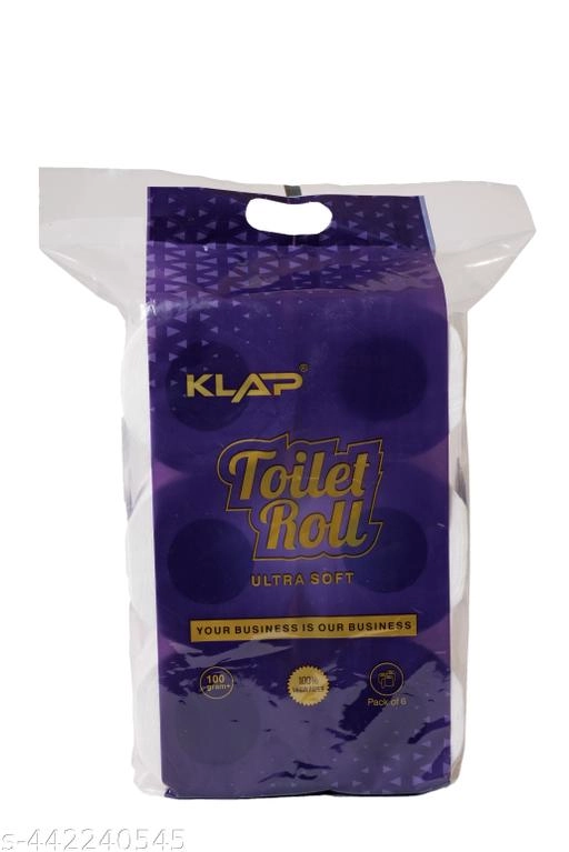 KLAP 350 Pulls Kitchen Tissue Roll (Pack of 6)