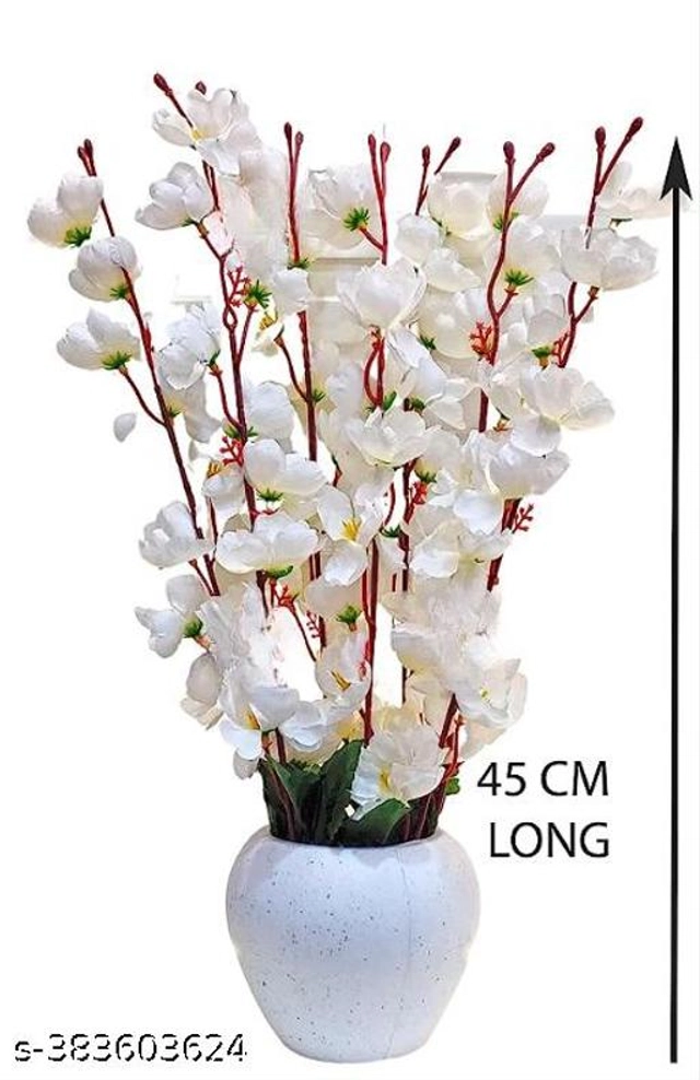 Plastic Artificial Flower (Multicolor)