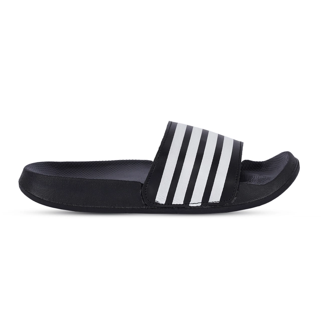 Sliders for Men (Black, 6)