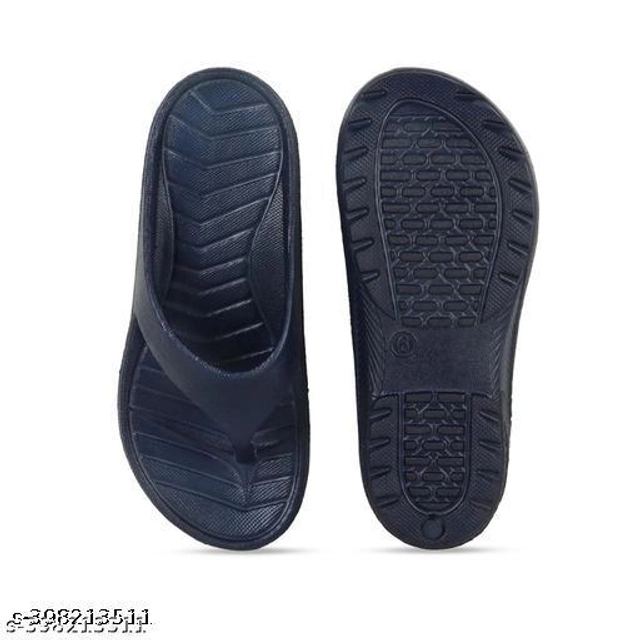 Slippers for Women (Navy Blue, 6)