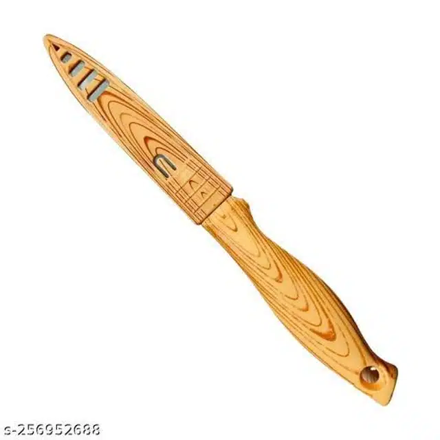 Kitchen Knife with Blade Cover (Gold, 8 inch)