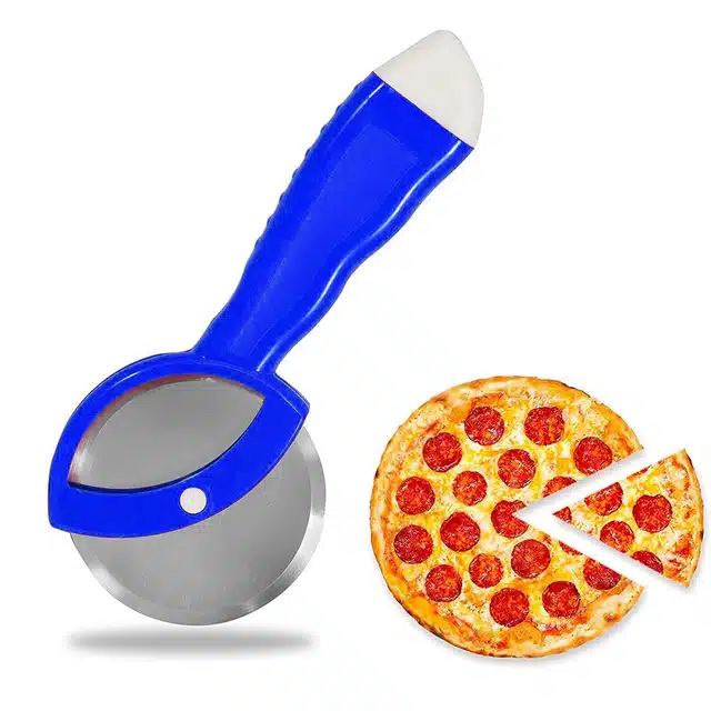 Stainless Steel Non-Slip Pizza Cutter (Assorted)