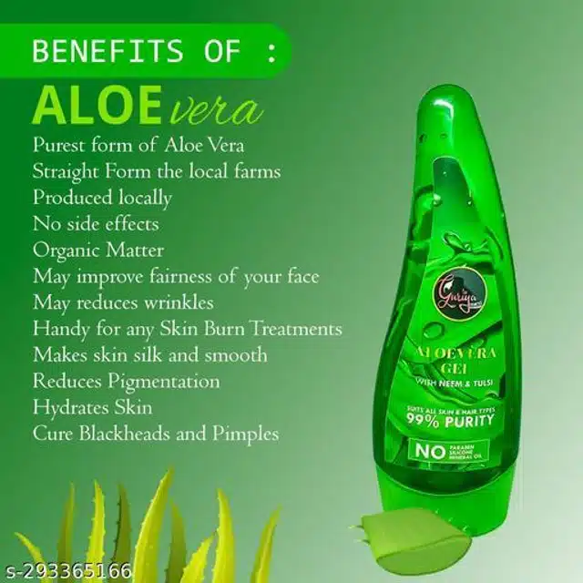 Organic Aloevera Gel (120 ml)