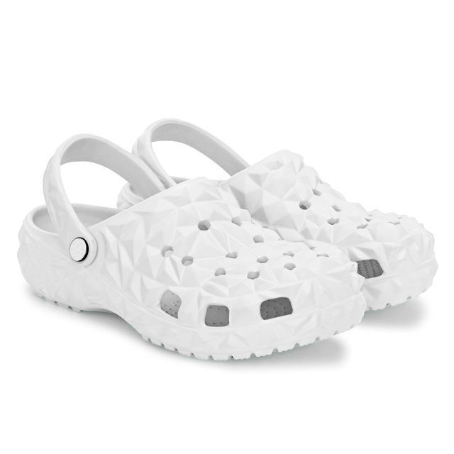 Clogs for Women (White, 4)