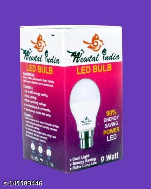 Newtal India LED Bulbs (White, 9 W) (Pack of 12)