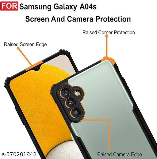 Polycarbonate Mobile Cover for Samsung Galaxy A04s (Multicolor)