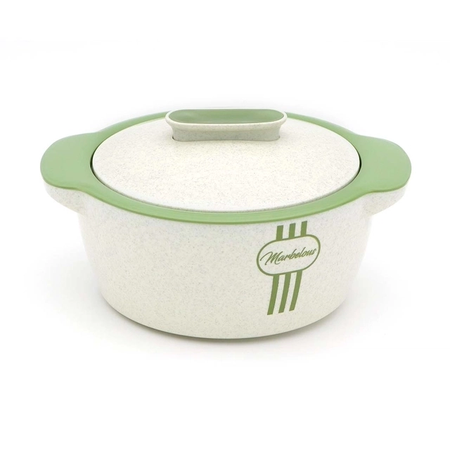 PARAS Hot Bite Casserole (2200ml, Marble Green, Pack of 1)