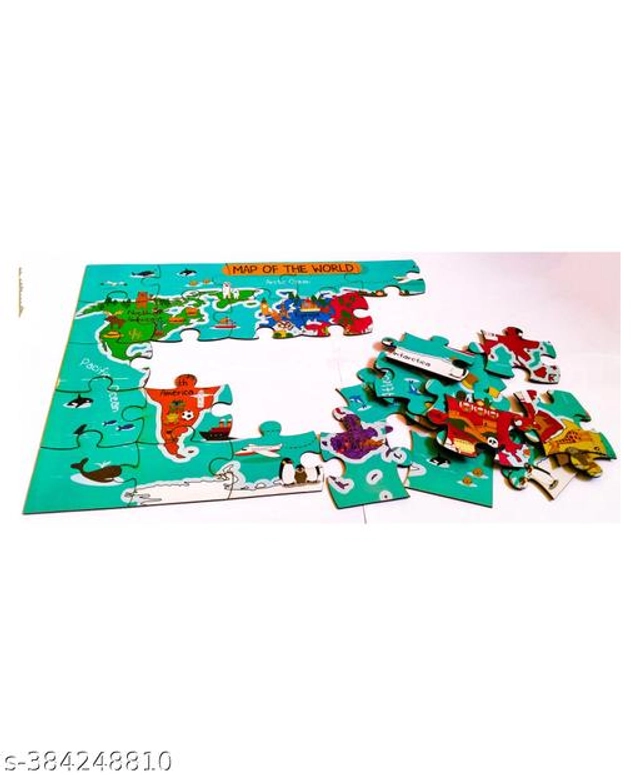 Wooden Puzzle for Kids (Multicolor)