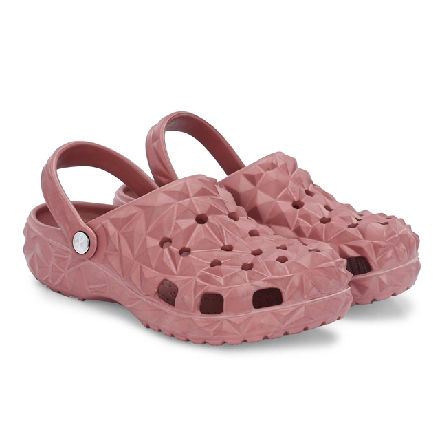 Clogs for Women (Pink, 4)