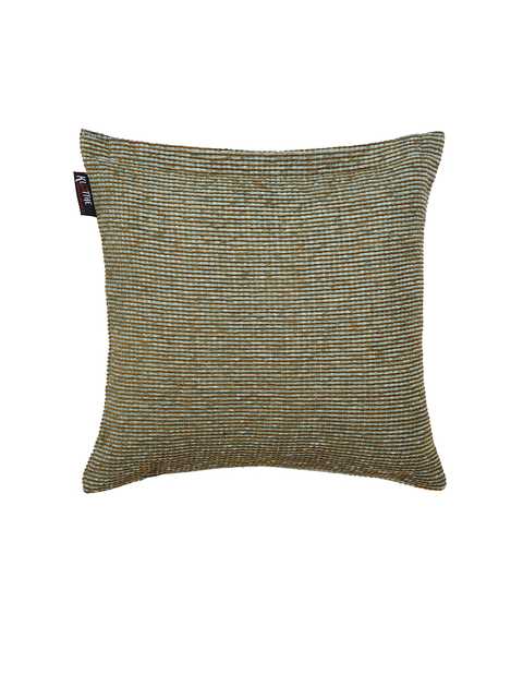Klotthe Striped Cotton Cushion Covers (Turquise, 30X30 Cm) (Set of 5) (K-4)