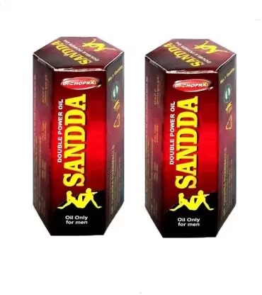 Sandda Double Powder Oil (15 ml, Pack of 2)