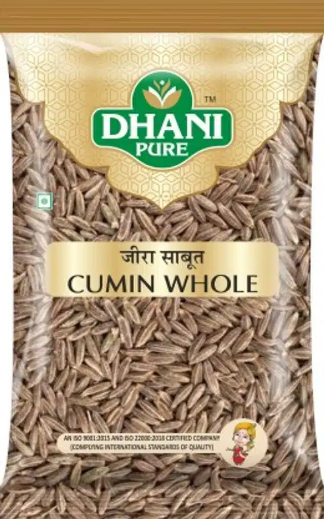 Dhani Pure Cumin (Jeera) Whole, 2X100 g (Set Of 2)