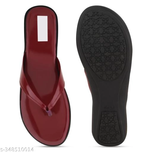 Slippers for Women (Maroon, 3)