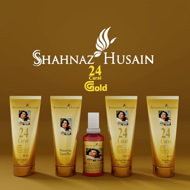 Shahnaz Husain Gold Skin Revival Facial Kit (40 g, Set of 1)