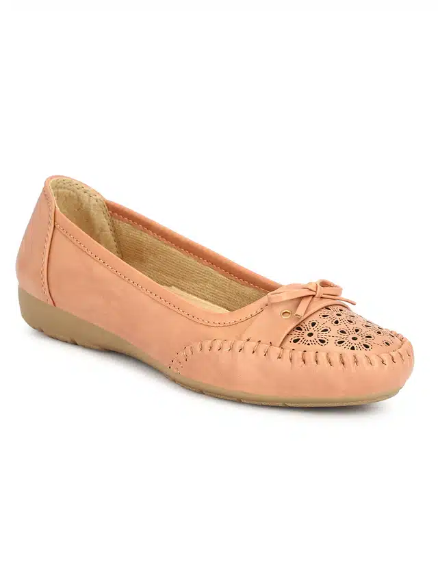 Loafer for Women (Peach, 5)