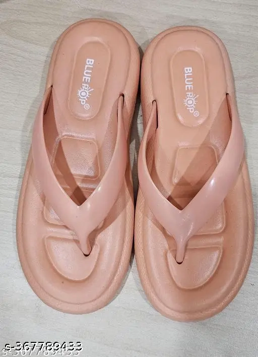 Slippers for Women (Peach, 5)