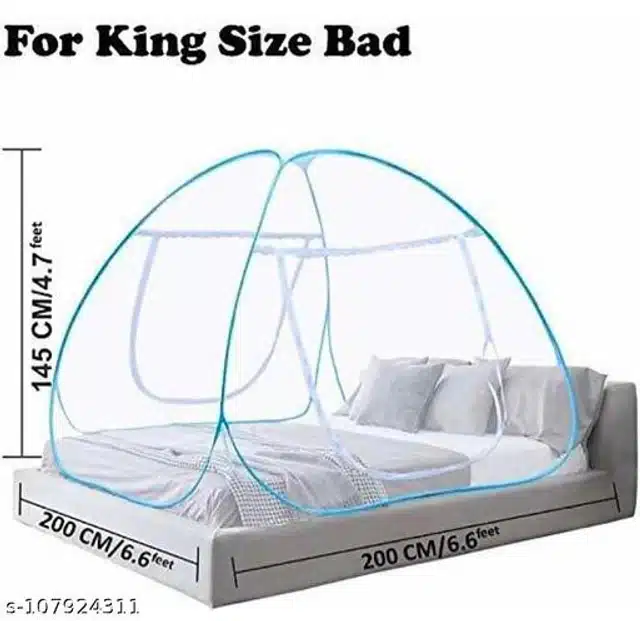 Mosquito Net for Home (White, 6.5x6.5 feet)