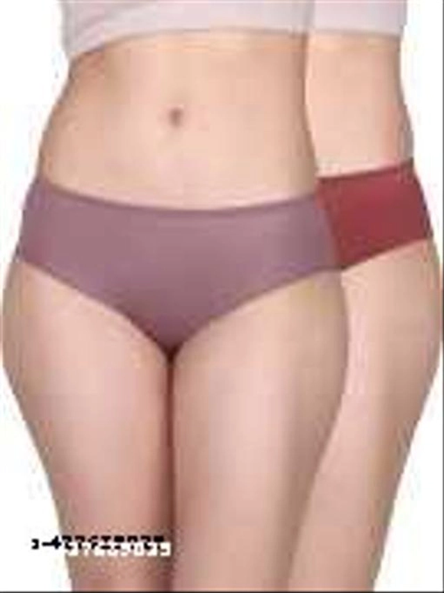 Cotton Blend Briefs for Women (Multicolor, S) (Pack of 6)