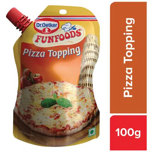 Dr Oetker Funfoods Pizza Topping 100 g (Pouch)