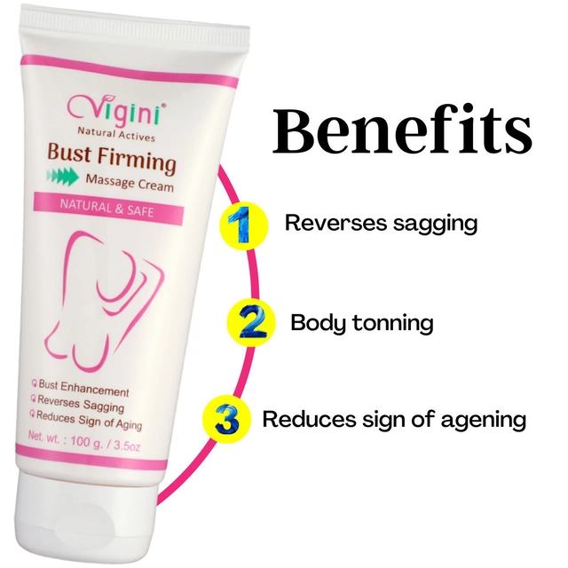 Vigini Bust Firming Breast Massage Cream (100 g)